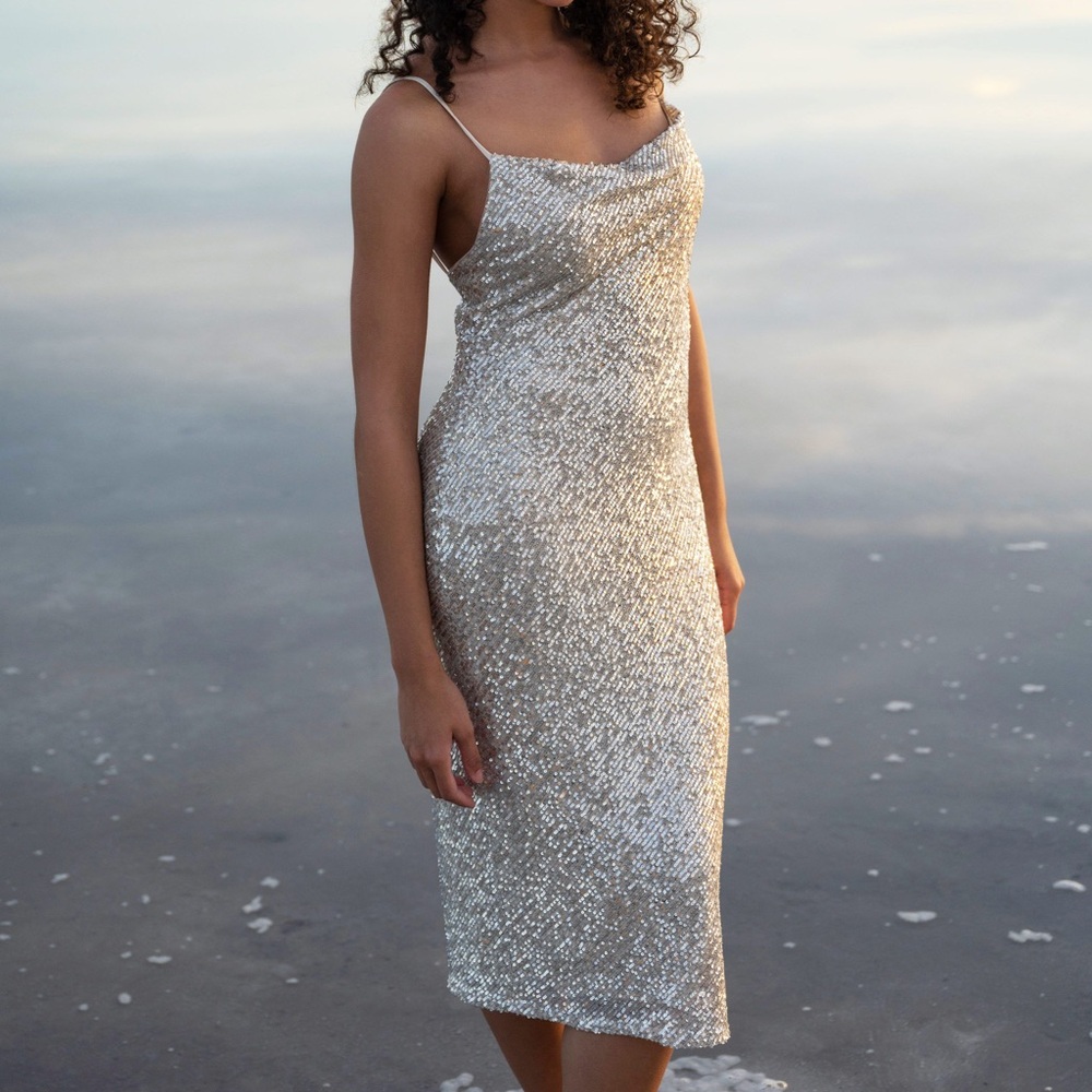 Jenny Yoo Poppy Dress, Size 6 NWT